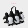 Penguin eggs stand, 12 × 15 × 13 cm, black color