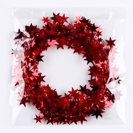 Wire for crafts and decor "Star" Length - 5 meters, Red color-4
