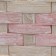Wicker basket, d25 x 18 x 11/19 cm, pink, bamboo