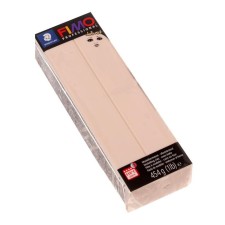 Plastic - polymer clay for the manufacture of dolls, 454 g, Doll Art, translucent pink