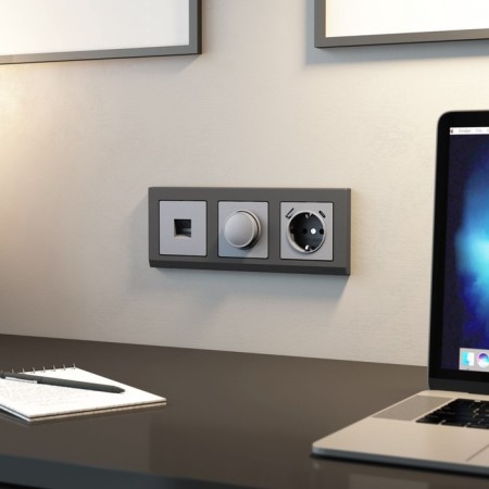Dimmer (silver matte) W1142065-1