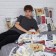 Bed linen euro, size 215x240 cm, 205x215 cm, 70x70 cm - 2 pcs