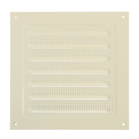 Ventilation grate Zein Lux RM1717sk, 175 x 175 mm, with a grid, metal, clone bone-5