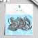 Decor for creativity Metal "Dragon Fang" silver G208B831 2.9x1.3 cm