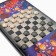 NARDS "Bear with a balalaika", wooden board 60 x 60 cm, with a field for playing checkers