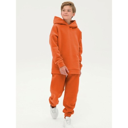 Children's pants, height 110 cm, orange color-5