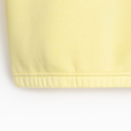 Kids (hoodies, trousers) minku: Basic Line Kids, Oversize, yellow color, height 104-14