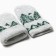 New Year. Women's mittens, gray color, size 18