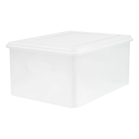 Container for documents A4, 260 x 350 x 160 mm, transparent, capacious case-2