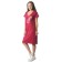 Female dress, size 44, burgundy color