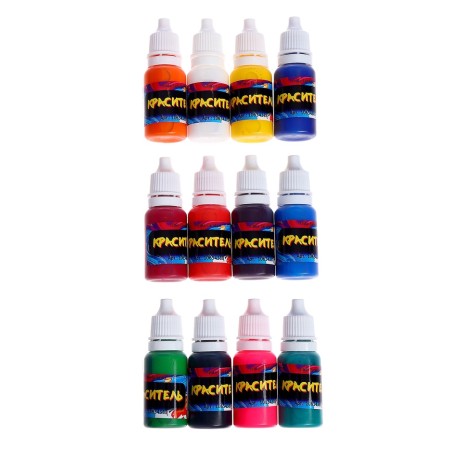 Talent School Drawing on Ebru water (12 colors)-4