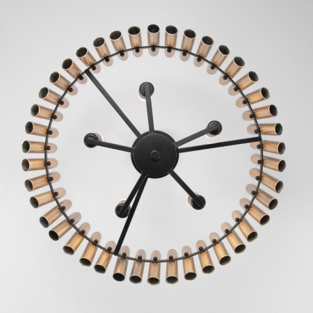 Ceiling light Bogate’s Castellie 461/5, E14, 5x60W, 500x500x430 mm, black color black-2