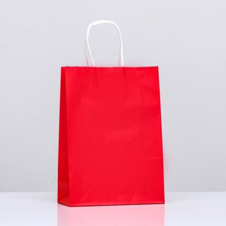 Crafts "Rainbow", red, 18 x 8 x 25 cm, 80 g/m2, 1 pcs