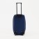 Road bag on wheels, a lightning department, with an increase, an outer pocket, blue color