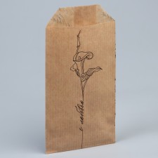 Package package, packaging, crafting, “flower” 8 x 16 cm without a window
