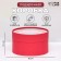 Gift box "Wewak" red velvet, hooked with a window, 18 x 10 cm