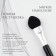 A set of applicators for shadows, bilateral, 5 pcs, 11.5 cm, black/silver color