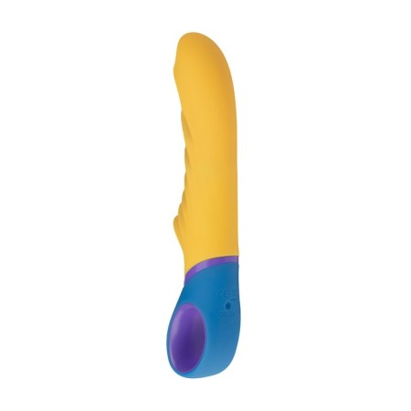 Unrealistic vibrator PMV Tone G-Spot, silicone, yellow, 23 cm-2