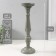 Summary tree for 1 candle "Flower column" gray 10x10x37 cm