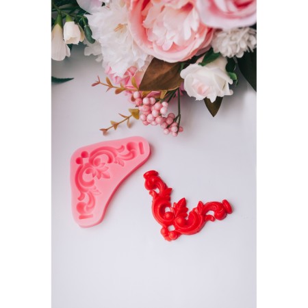 Mold Dolyana "Lepnina", silicone, 10.5 × 6 × 1 cm, color mix-4