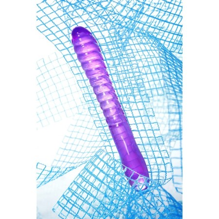 Bilateral phallimitator A-Toys By Toyfa Frica, TPE, Violet Color, 23 cm-2