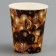A set of paper dishes disposable black gold! Balls ": 6 plates, 6 glasses, tablecloth