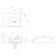 ABBER STEIN AS2644 R sink, suspended, 560x385x160 mm, right, white
