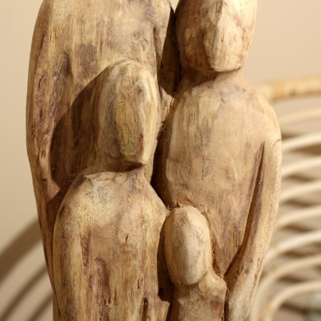 Abstraction "Family" Manvy Tree 15.5x7x41.5 cm-5
