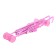 Stroller-path for dolls, plastic frame