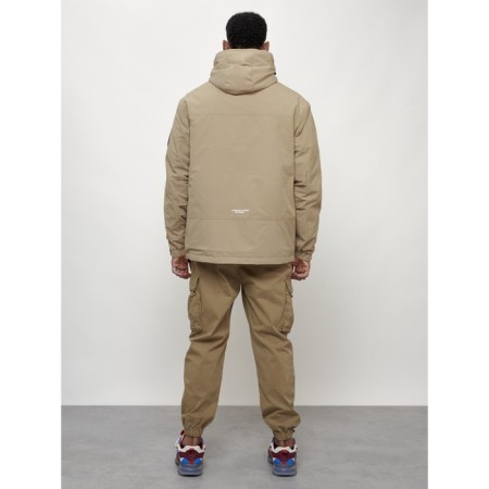 Male spring jacket, size 56, beige color-3