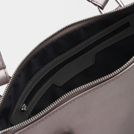 Bag-tout on lightning, beige color-2