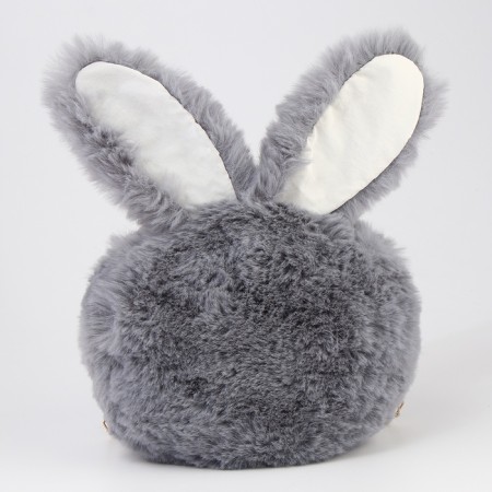 Bag "Bunny", 26 × 19 × 2cm, color gray color-9