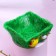 Easter decorative basket "Grass" 16x18x8 cm