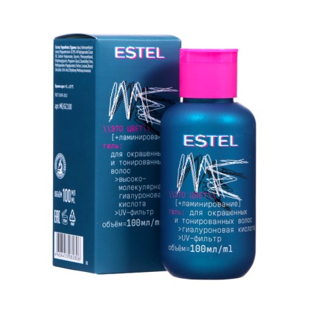 Gel for dyed and tinted hair Estel ME "This is color"+ lamination, 100 ml