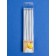 Candles for the cake "Royce", 12 pcs, silver metallic