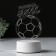 Acrylic lamp "Football", model GBV-0121