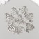 Decor metal for creativity "Family Tree" 2.4x2.5 cm