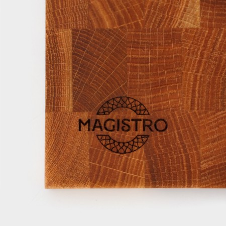 Grootboard Magistro Premium, end ash, 30 × 20 × 2.5 cm, in a craft box-11
