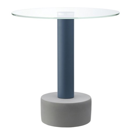 Coffee table, 480 × 480 × 500 mm, blue color-2