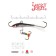 Balancir Lucky John Fin 3 + tee, 4 cm, color 13h blister