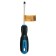 Scheller slotted tundra, CRV, chrome, magnet, two -component handle, SL6 x 100 mm
