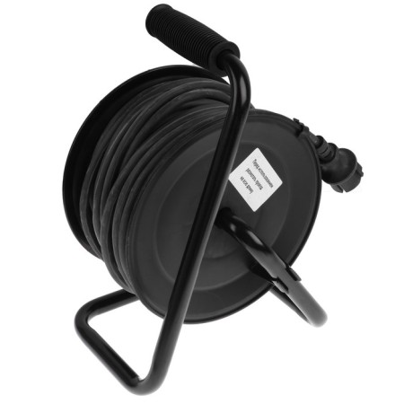 Frost -resistant extension cord on the reel 4 roses, 25 m, 16 a, kg 3x2.5mm2, with off-1