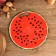 Board cutting and serving round kitchen "watermelon in context", 25.5 cm