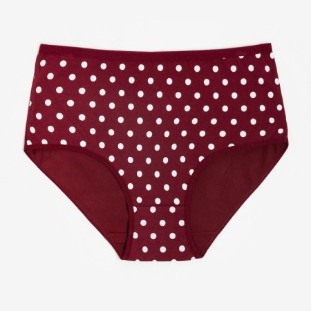 Cowards women's slips, burgundy color, size 58-60