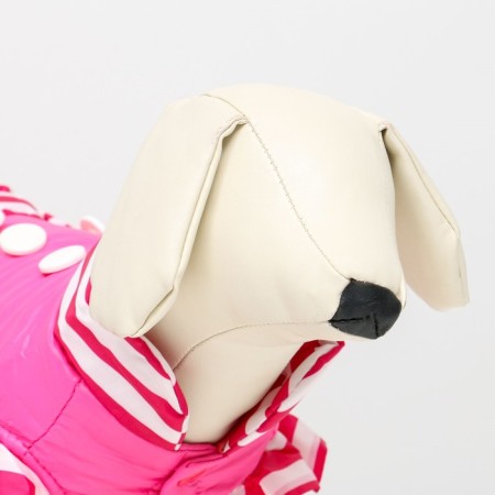 A jacket for dogs with shutters, size 2 (ds 23, Osh 26, OG 33 cm), pink-4