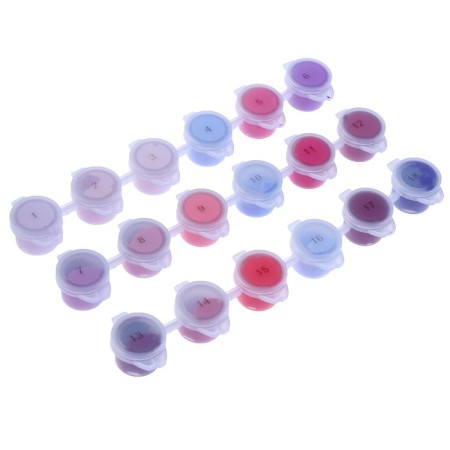 A set of acrylic paints "Passion", 18 colors-1