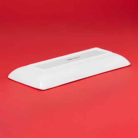 New Year's dish for serving the Finnish Forest, ceramics, white color-2
