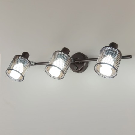 Sconces Citilux "Robin" CL535635, 45x25 cm, 3x40W, E14, brown color-8