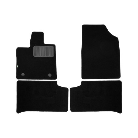 Standard salon rugs for Changan UNI-K 2022-crossover, 4 pcs., Textile