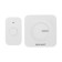 Wireless doorbell with digital coding 52 melody 150m IP56 (white) Rexant